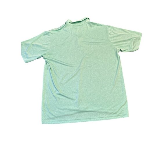 Donald Ross Green Polo Shirt L 100% Polyester - Picture 5 of 5